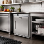 Thumbnail image #2 for Kelvinator Commercial KCHUC23R ADA-Height 1-Section Undercounter Refrigerator, Solid Right-Hinged Door, 4.4 Cu. Ft., 24-Inch