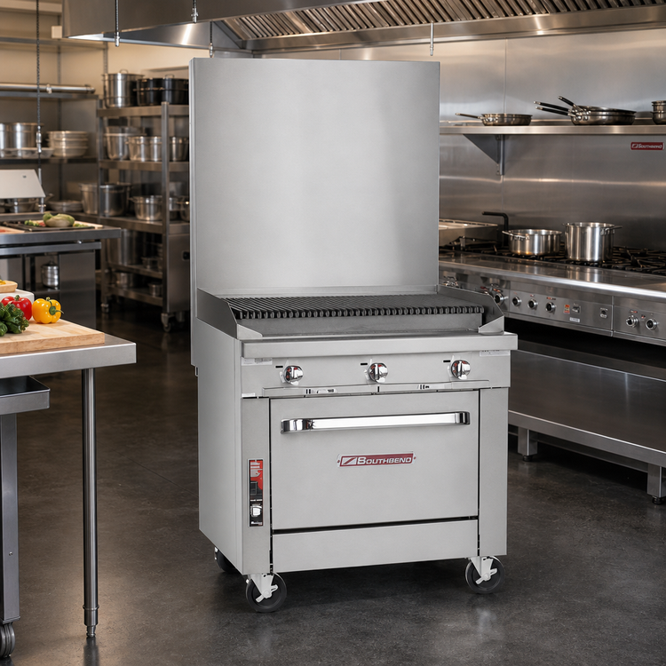 Product image #2 for Southbend Platinum Heavy Duty 48-Inch Modular Gas Charbroiler with Cast Iron Grates