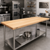 Thumbnail image #2 for Boos Block 60-Inch x 25-Inch Edge Grain Maple Kitchen Countertop with Penetrating Oil Finish