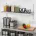 Thumbnail image #3 for New Age Adjust-A-Shelf T-Bar Wall-Mounted Shelf, 60 x 15 Inch Aluminum, 1,500 lb. Capacity