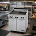 Thumbnail image #2 for Garland Master Series 24-Inch Modular Gas Charbroiler with Briquettes and Flat/Tilt Grates