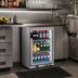 Thumbnail image #2 for BK Resources 24-Inch Single Glass Door Bottom-Mount Back Bar Refrigerator