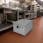 Thumbnail image #2 for Klinger's Trading GT-20 Commercial Grease Interceptor, 10 GPM, 20 lb Capacity, Epoxy-Coated Steel