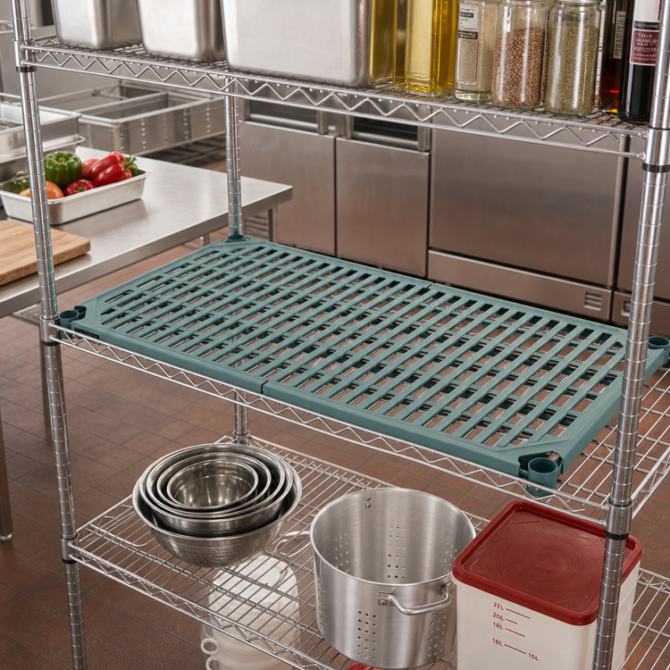 Product image #2 for Quantum Polymer Shelf Mat for 36 Inch x 21 Inch Wire Shelves