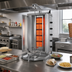 Thumbnail image #2 for Trento Potis Natural Gas 5-Burner Doner Kebab Machine / Vertical Broiler