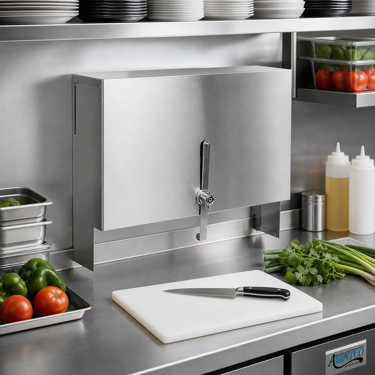 Product image #2 for CHOICE Single 26-Inch Stainless Steel Speed Rail Locking Cover