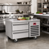 Thumbnail image #2 for Southbend Platinum 72-Inch Low-Height Remote Refrigerated Base with 4 Self-Closing Drawers
