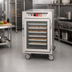 Thumbnail image #2 for Metro C5 6 Series Half-Height Pass-Thru Heated Holding Cabinet with Double-Pane Glass Doors, 17-Pan Capacity, 120V