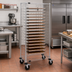 Thumbnail image #2 for Quantum Full-Size Conductive Side-Loading Mobile Tray Cart, 20-Tray Capacity