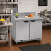 Thumbnail image #3 for Beverage-Air WTR36AHC 36-Inch Two-Section Worktop Refrigerator with Solid Doors, 8.5 Cu. Ft.