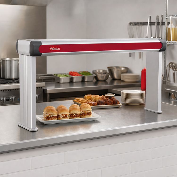 Product image #2 for Hatco Glo-Ray Designer Single Unlighted Infrared Strip Heater, 75-1/2-Inch, 1725 Watt, Aluminum