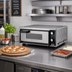Thumbnail image #2 for Waring Commercial Medium-Duty Single-Deck Countertop Pizza Oven with 14-Inch Ceramic Deck