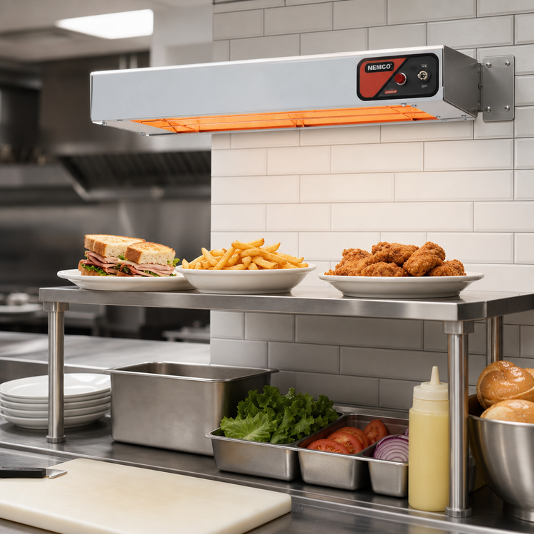 Product image #2 for Nemco 24-Inch Single Unlighted Infrared Strip Heater, 240V, 500W