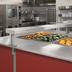 Thumbnail image #2 for Vollrath 4-Series Signature Server ADA Plate Rest with Lift-Off Bracket for Stainless Steel Countertops, 74 x 7 Inch