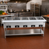 Thumbnail image #2 for Serv-Ware 5-Well Open Well Electric Steam Table with Open Shelf Base