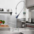 Thumbnail image #2 for EasyInstall Deck-Mount Pre-Rinse Unit with 10-Inch Swing Add-On Faucet and 1.07 GPM Spray Valve