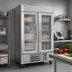 Thumbnail image #3 for Victory UltraSpec Two-Section Reach-In Glass Door Merchandiser Freezer, 46.2 Cu. Ft., Self-Contained, Bottom Mount Compressor