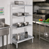 Thumbnail image #2 for Channel Manufacturing 4-Inch E-Channel Cantilever Shelf, 60W x 24D, Aluminum