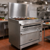 Thumbnail image #2 for Vulcan Endurance 36-Inch Natural Gas Restaurant Range with 36-Inch Charbroiler and 2-Drawer Refrigerated Base