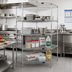 Thumbnail image #2 for Quantum 4-Shelf 5-Sided Wire Shelving Starter Kit, 42 x 24 Inches, Chrome Plated
