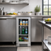 Thumbnail image #2 for True 15-Inch One-Section Undercounter Refrigerator with Low-E Glass Door, Stainless Steel