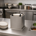 Thumbnail image #2 for Atlas Metal Drop-In Unheated Oval Platter Dispenser, Open Frame, Stainless Steel, 8-1/2 x 6-5/8 Inch Capacity