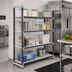 Thumbnail image #2 for Cambro Camshelving Elements XTRA 4-Tier Solid Stationary Starter Shelving Unit, 72