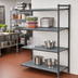 Thumbnail image #2 for Cambro Camshelving Basics Plus 4-Tier Vented Add-On Shelving Unit, 24