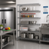 Thumbnail image #2 for Eagle Group 5-Tier Chrome-Plated Wire Shelving Add-On Unit, 36W x 21D x 86H