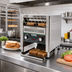 Thumbnail image #2 for Spectrum™ Electric Countertop Horizontal Conveyor Toaster, 300 Slices per Hour, 120V