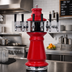 Thumbnail image #2 for Glastender Vienna 5-Faucet Air-Cooled Draft Dispensing Tower with Mirror Finish Ceramic Column