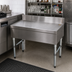Thumbnail image #2 for Advance Tabco Underbar Basics™ Freestanding Stainless Steel Bar Type Drainboard