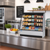 Thumbnail image #2 for Federal Industries SSRPF3652 Self-Serve Refrigerated Prepared Foods Merchandiser, 36.2-Inch Countertop, Self-Contained, Black Laminate