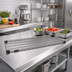 Thumbnail image #2 for Eagle Group QuadTruss Quad-Adjust Reverse Mat Wire Shelf, 48 x 18 Inches, Stainless Steel