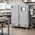 Thumbnail image #2 for Metro Insulated Two-Door Heated Banquet Cabinet, 150 Plate Capacity, Canned Quad-Heat Dual Fuel System