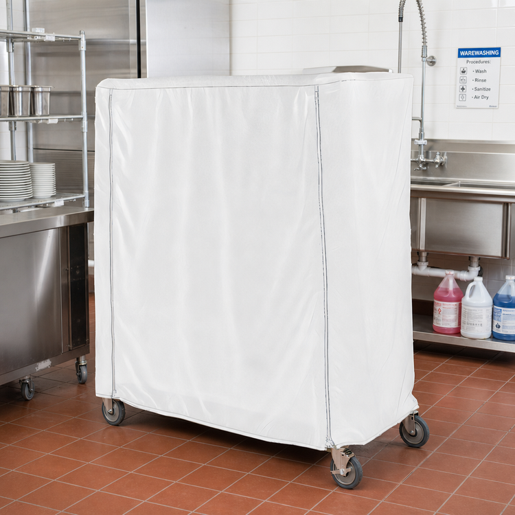 Product image #2 for Metro Waterproof Vinyl-Nylon Queen Mary & Banquet Cart Cover, 48 x 24 x 54 Inch