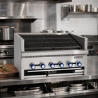 Thumbnail image #2 for Imperial (Middleby) Steakhouse IAB-24 24-Inch Countertop Gas Charbroiler with 4 Radiant Burners