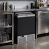 Thumbnail image #2 for Krowne MC24B Underbar Slide-Top Glass Froster, 24 Inch Wide, Self-Contained Refrigeration