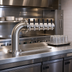 Thumbnail image #2 for Perlick Left-Mount L Brew Pipe 6-Faucet Countertop Glycol-Cooled Draft Beer Tower