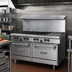Thumbnail image #2 for Garland U-Series 48-Inch Commercial Gas Restaurant Range with 48-Inch Griddle and Dual Storage Bases