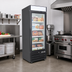 Thumbnail image #2 for Maxx Cold X-Series One-Section 23 Cu. Ft. Reach-In Glass Door Freezer Merchandiser