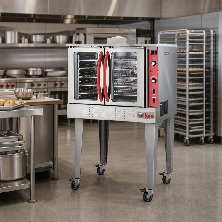 Product image #2 for IKON Cooking IECO Full/Standard Size Single-Deck Standard Depth Electric Convection Oven, 10 kW