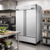 Thumbnail image #2 for Maxx Cold V-Series 42 Cu. Ft. Two-Section Reach-In Freezer