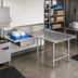 Thumbnail image #2 for John Boos Pro-Bowl L-Shaped Soiled Landing Dishtable, 84-Inch Corner-to-End, Right-to-Left, Stainless Steel