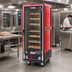 Thumbnail image #2 for Metro C5 3 Series Full Height Heated Holding & Proofing Cabinet with Clear Polycarbonate Door and Universal Wire Slides