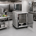Thumbnail image #2 for FWE TS-1826-7 Mobile Insulated Heated Holding Cabinet, 1 Compartment, Humi-Temp Heat System, Stainless Steel, 5 Full-Size Sheet Pan Capacity