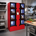 Thumbnail image #3 for Hatco Flav-R 2-Go™ Floor-Mount Heated Food Locker System, 8 Lockers
