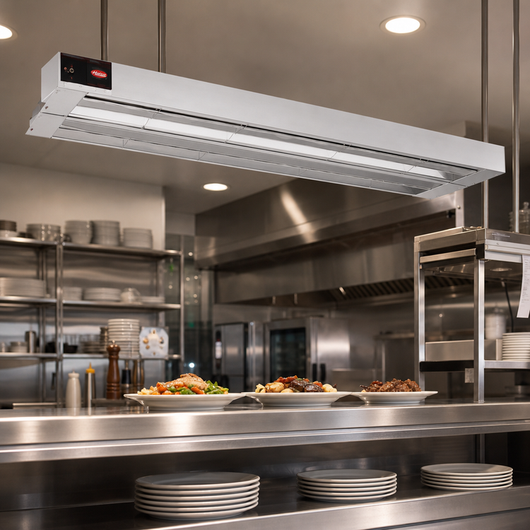 Product image #2 for Hatco Glo-Ray 42-Inch Double Infrared Strip Heater, Unlighted, Aluminum, 1.9 kW
