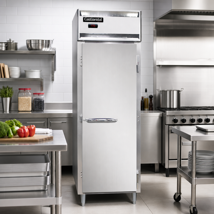 Product image #2 for Continental Refrigerator DL1W-SA Designer Line One-Section Full-Height Heated Cabinet