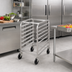 Thumbnail image #2 for Channel Manufacturing Under-Counter Stainless Steel End-Load Bun Pan Rack, 8 Full-Size Pan Capacity